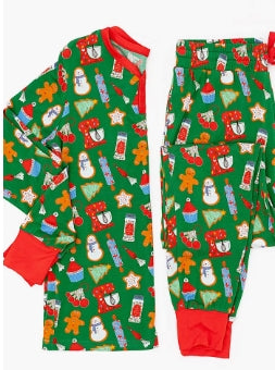 Baking Christmas Cheer Bigger Girl Pajama Set