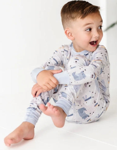 Kiki + Lulu Bear Necessities Long Sleeve Pajamas