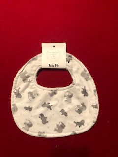 Hippos or Elephants Bib