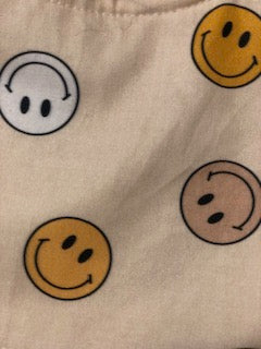 Colorful Smiley Faces Bib