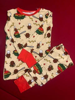 Kiki + Lulu Meatball  Long Sleeve Pajamas