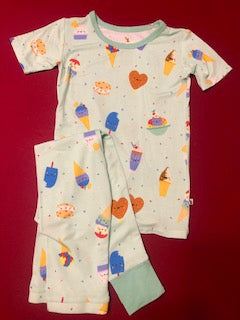 Kiki + Lulu Mint To Be Short Sleeve Pajamas