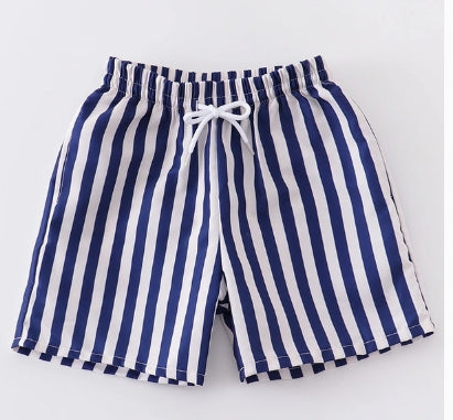 Stripe Boy Swim Trunks