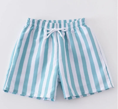 Stripe Boy Swim Trunks